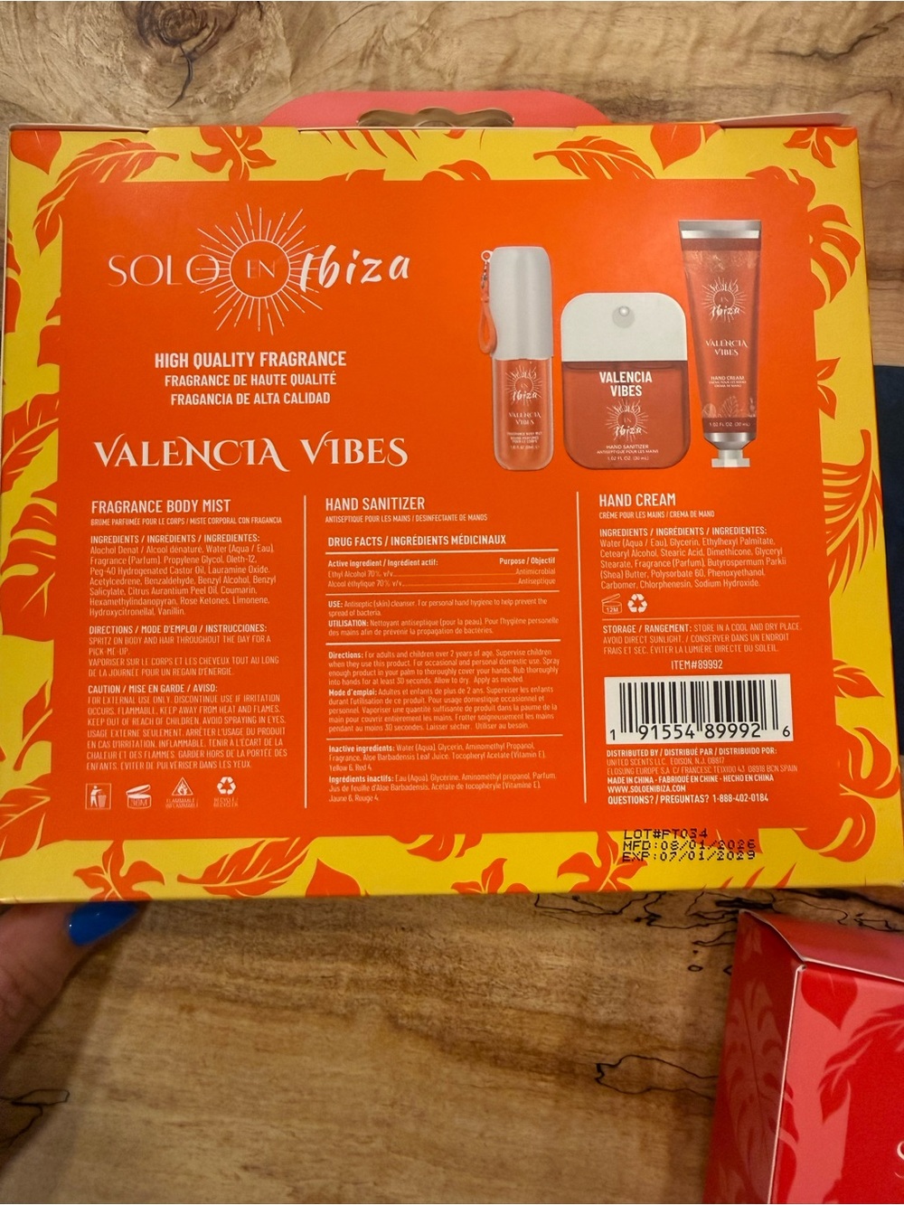 solo Madrid Muse Fragrance Set-1 box set - Picture 6 of 7